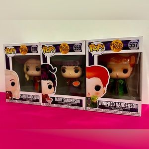Disney Hocus Pocus Sanderson Sisters Funko Pops UWT